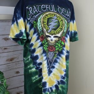 Grateful Dead Shamrock Tie Dye NEW